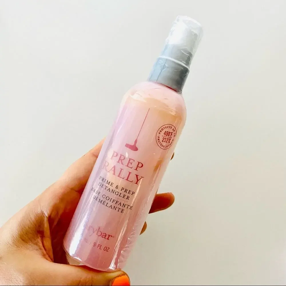 NEW DRYBAR Prep Rally Prime & Prep Detangler Noir Hair Heat Protect